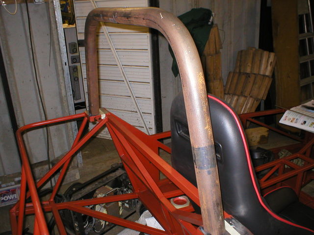 Roll Bar Hoop In Place